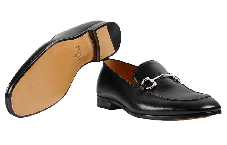 Gucci Horsebit Loafers 'Black Silver' 649479-0G0V0-1000 - 5