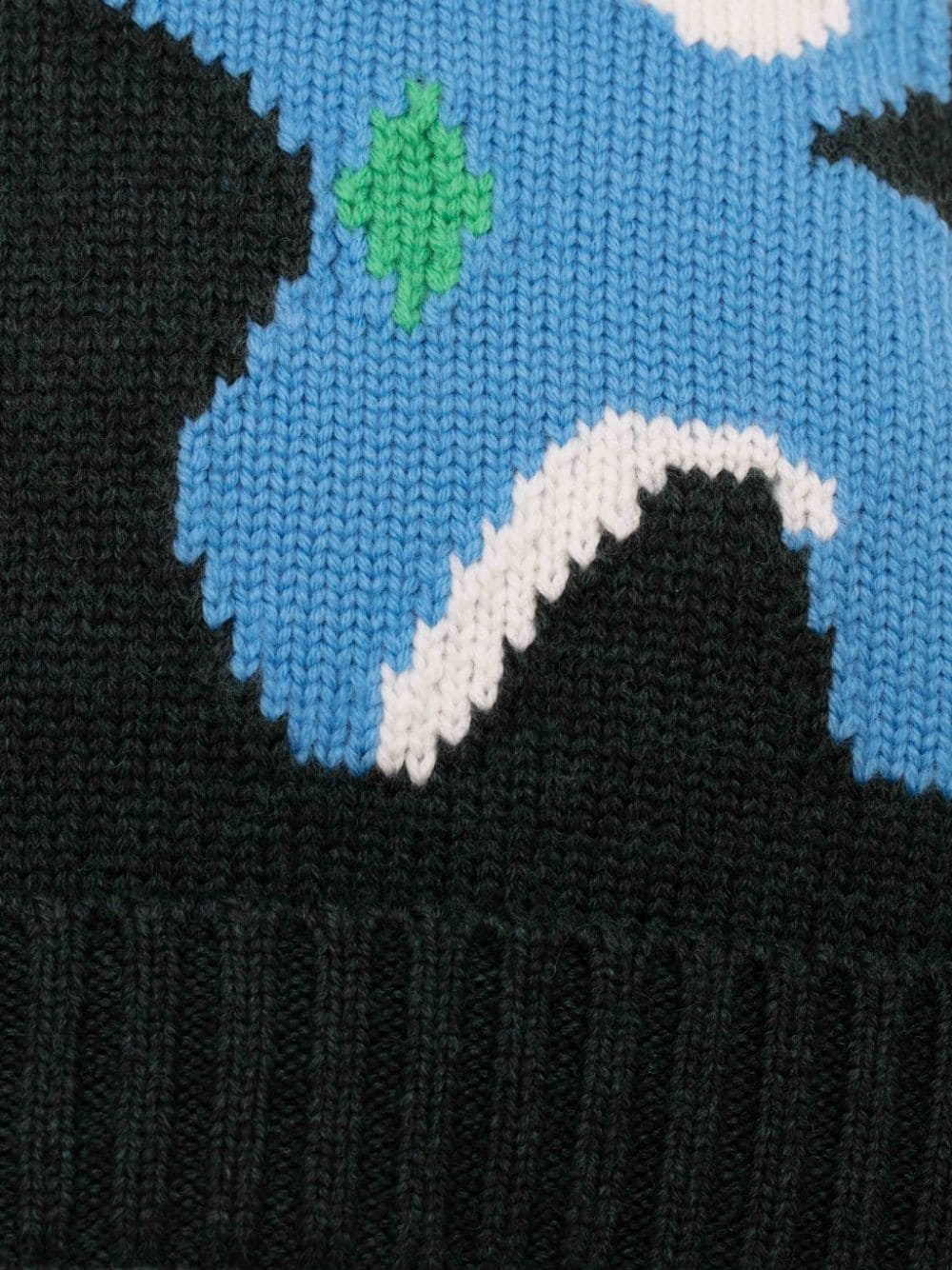 INTARSIA BEANIE HAT WITH ELEPHANT MOTIF - 3