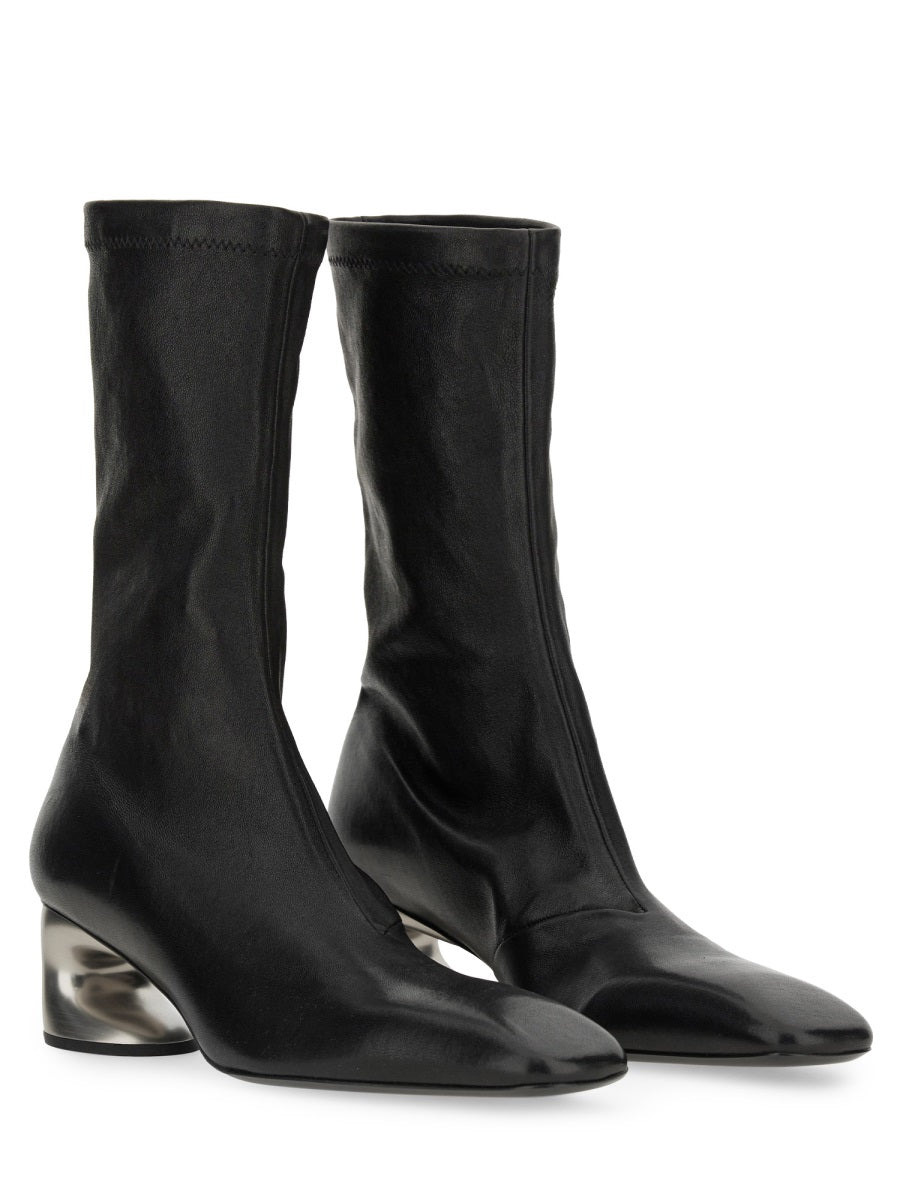 Jil Sander Women Leather Boot - 2