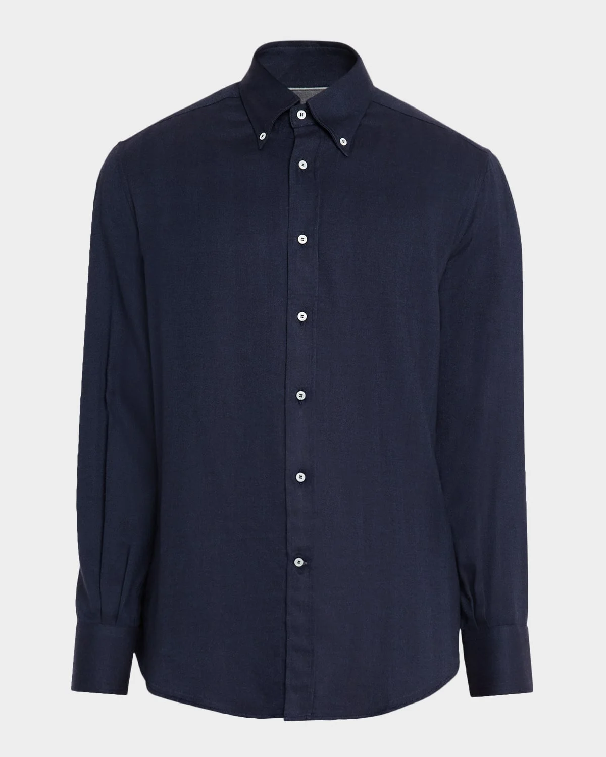 Men's Micro-Chevron Button-Collar Sport Shirt - 1