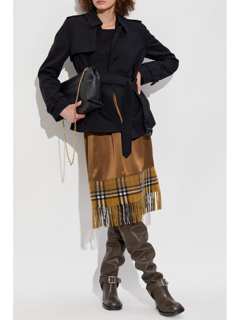 Burberry double-breasted trench jacket outlook