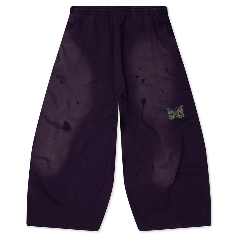 DECONSTRUCTED H.D. SWEAT PANT - PURPLE 1