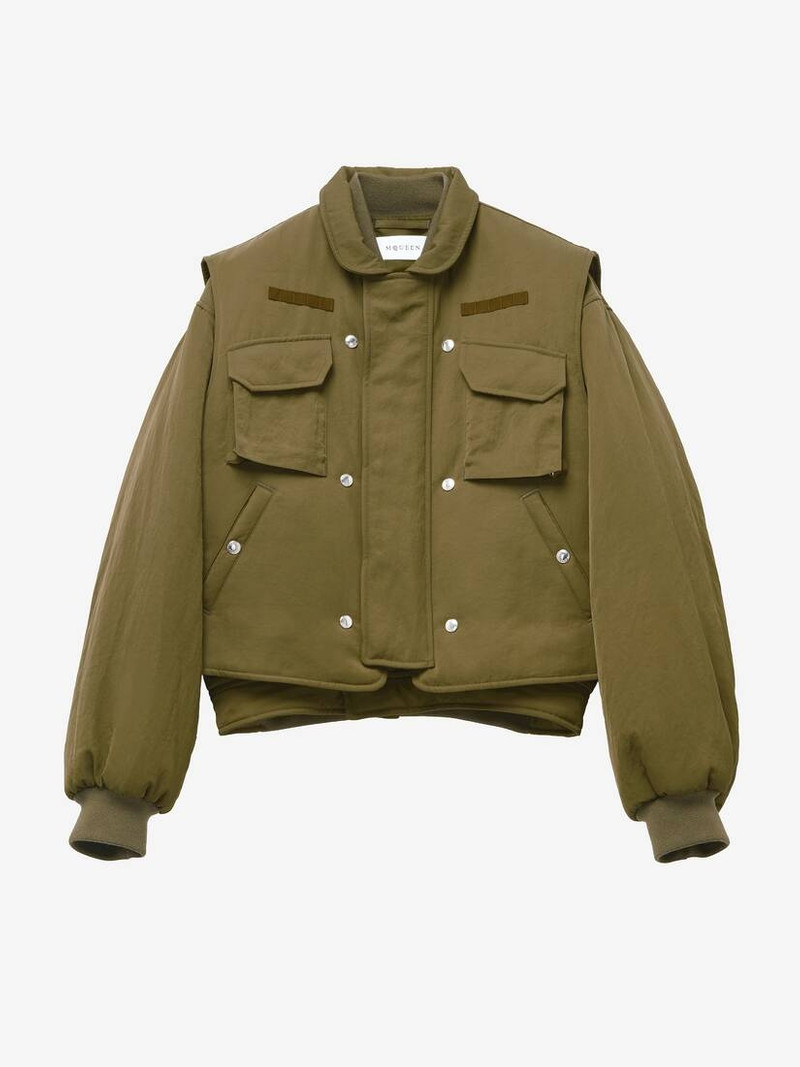 Double Layer Bomber Jacket 1