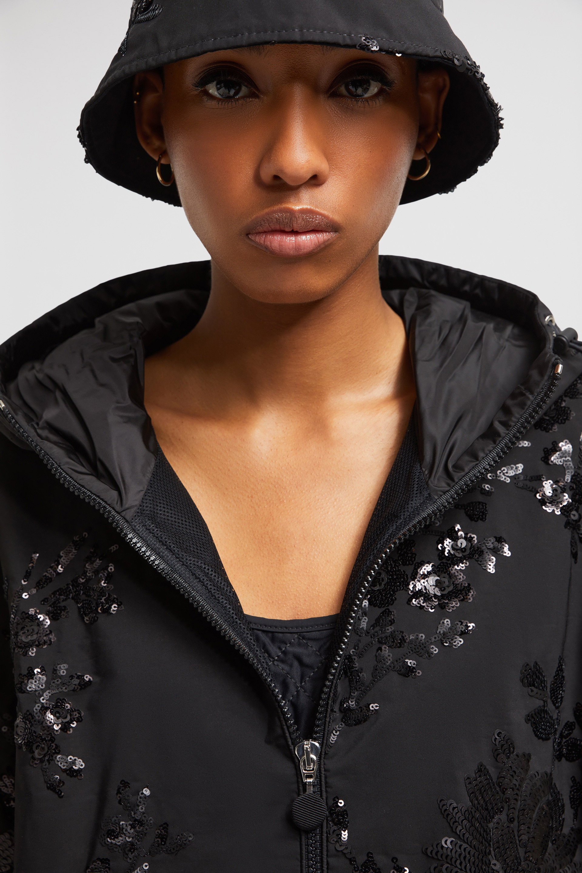 Landal Sequin-Embroidered Hooded Jacket - 6