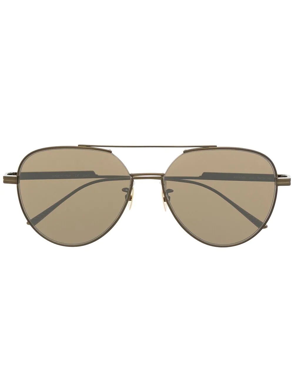 aviator-frame tinted sunglasses - 1