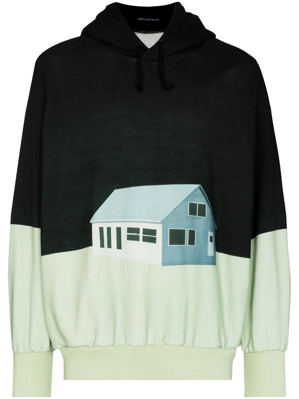 graphic-print hoodie - 1