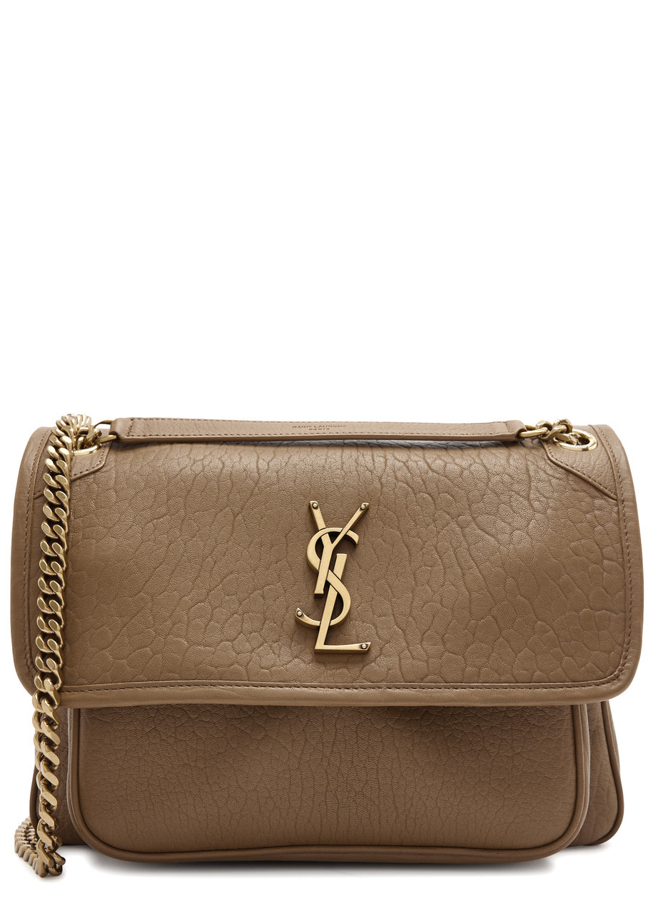 Nikki grained leather shoulder bag - 1
