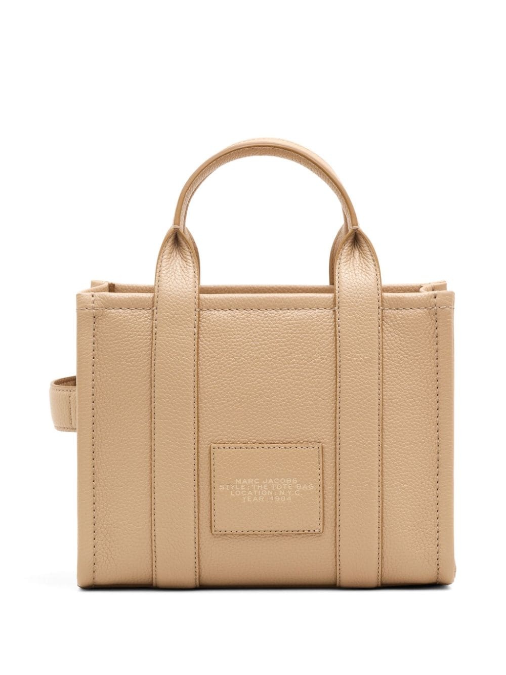 small The Leather Tote bag - 4