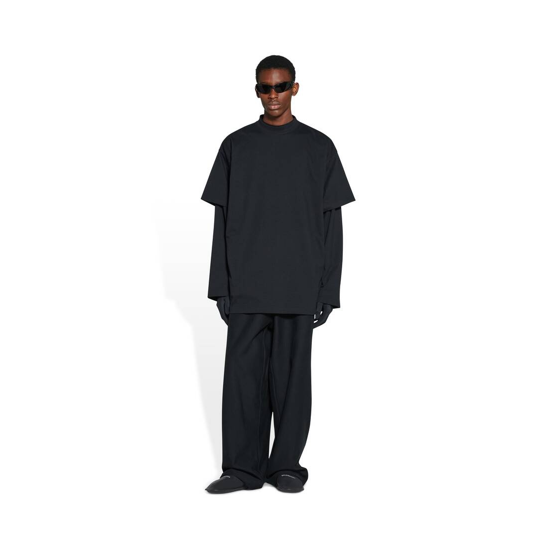 Men's Home Slippers in Black - 9