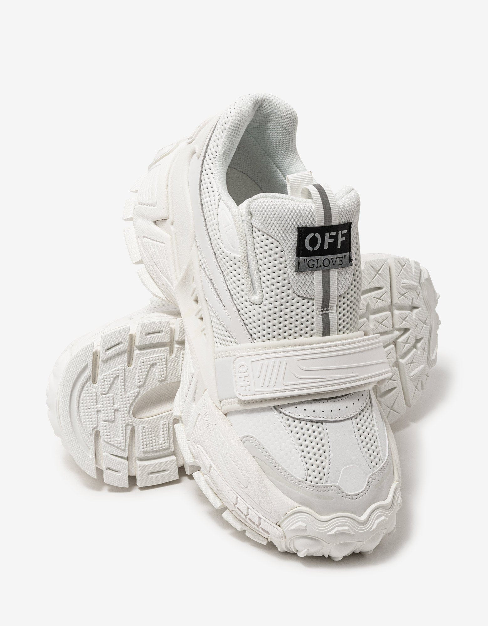 Off-White Glove Slip-On White Trainers - 8
