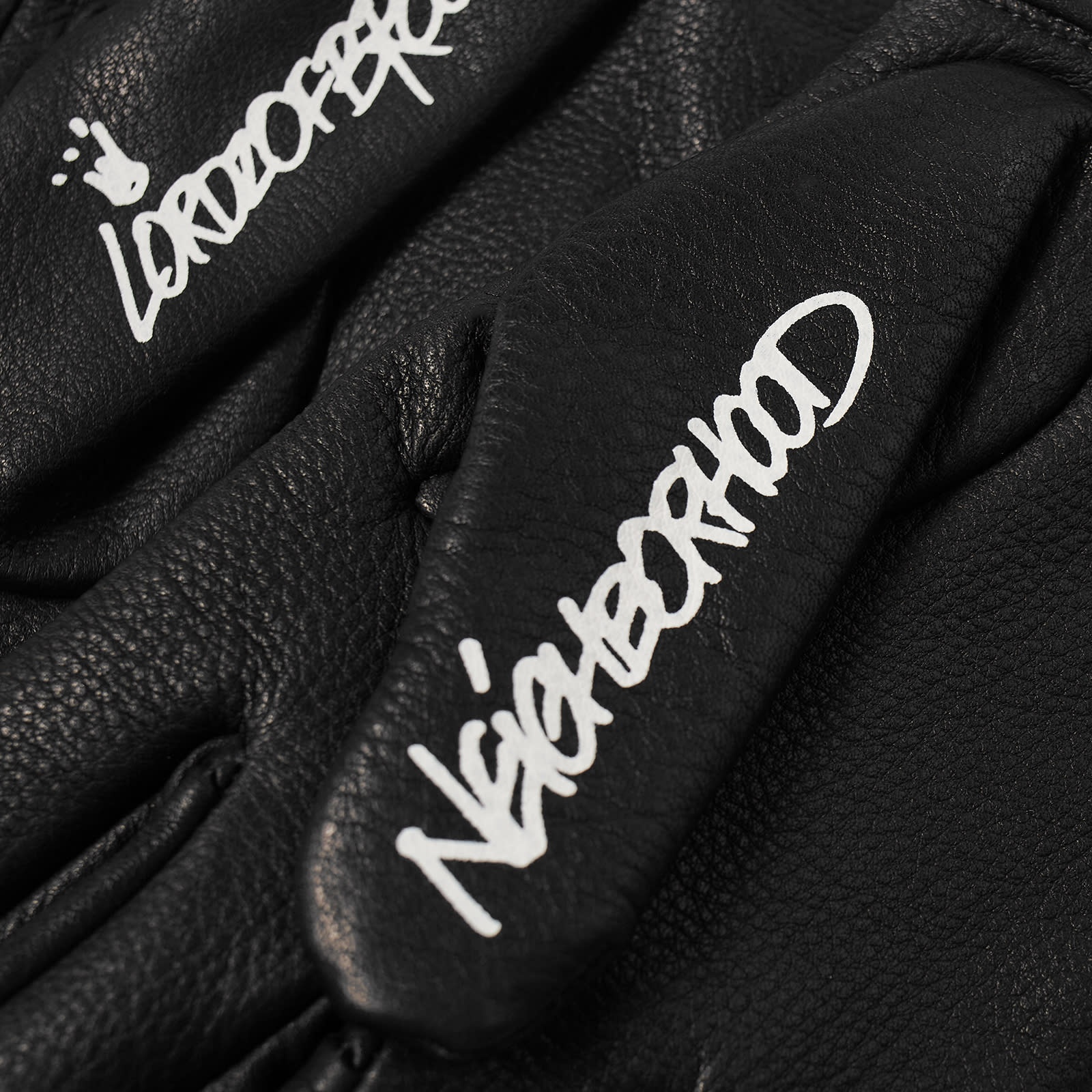 Neighborhood x Lordz of Brooklyn Leather Gloves - 3