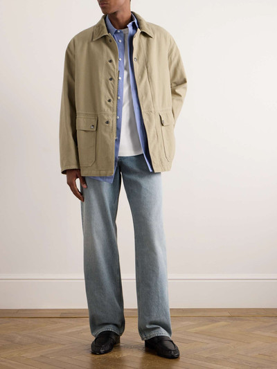 The Row Frank Cotton-Twill Jacket outlook