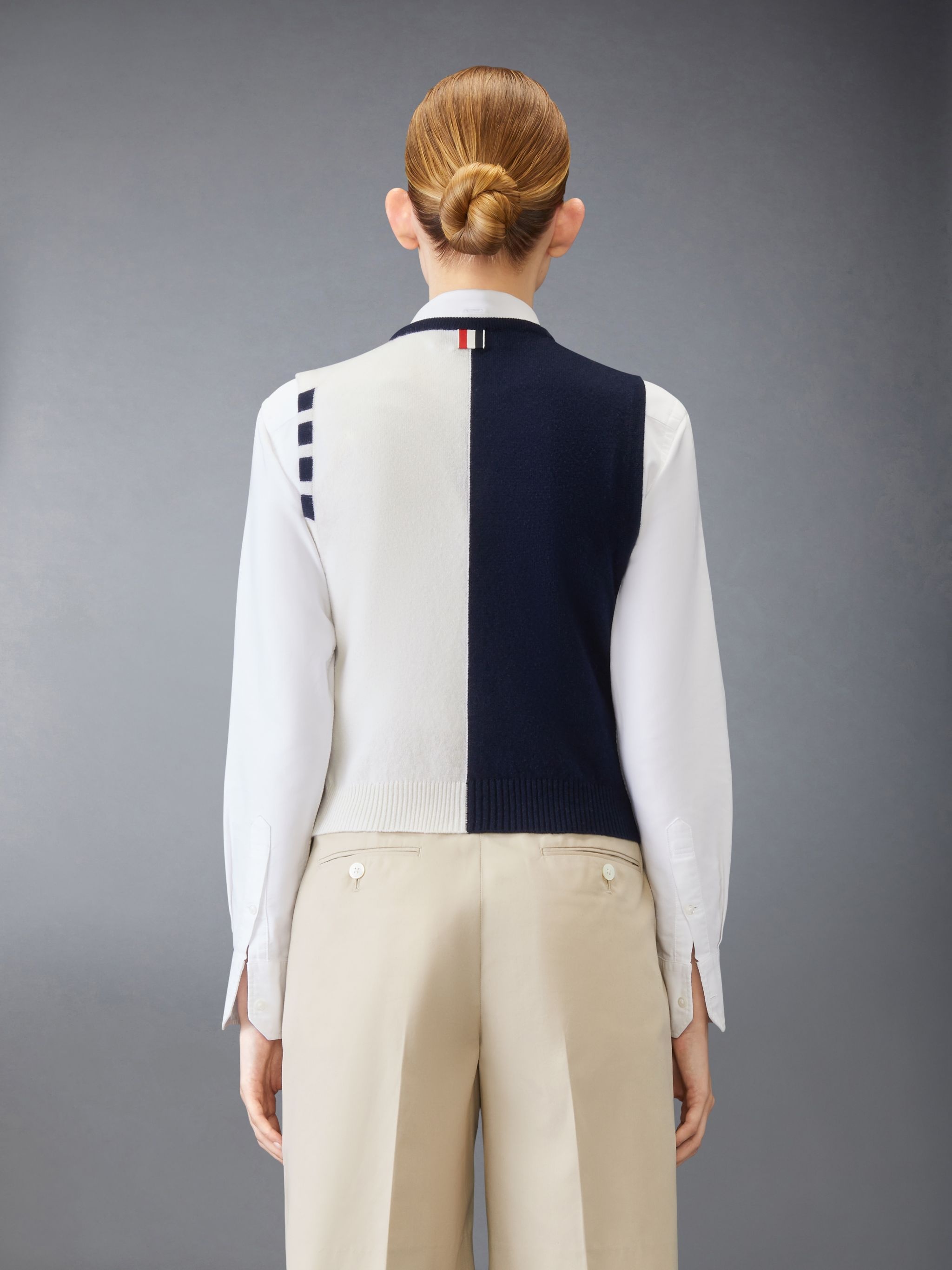Cashmere 4-Bar Cropped Shell Top - 2