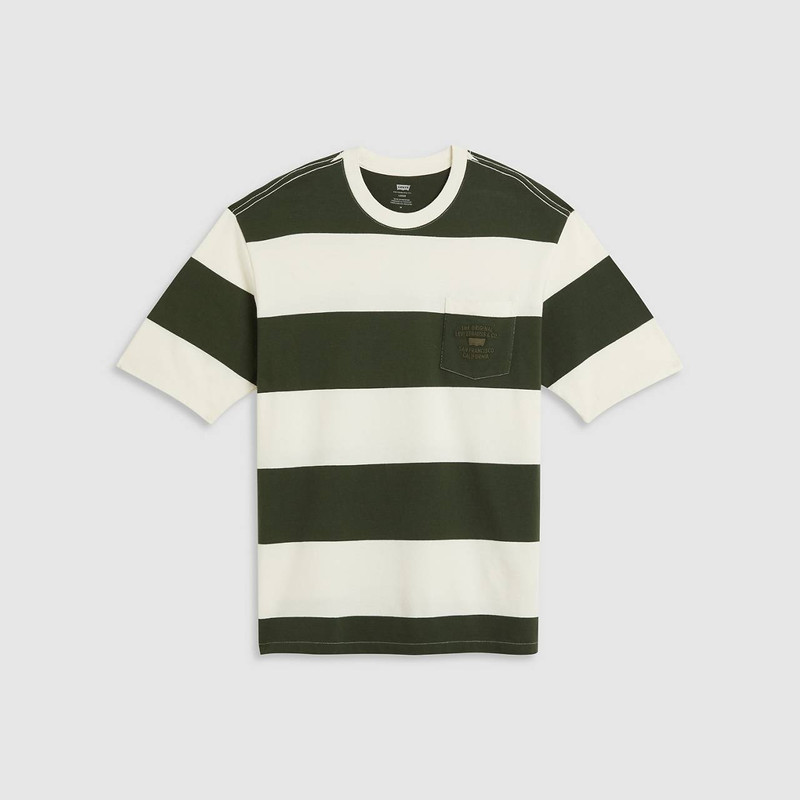 STEPPED HEM HALF-SLEEVE T-SHIRT 1