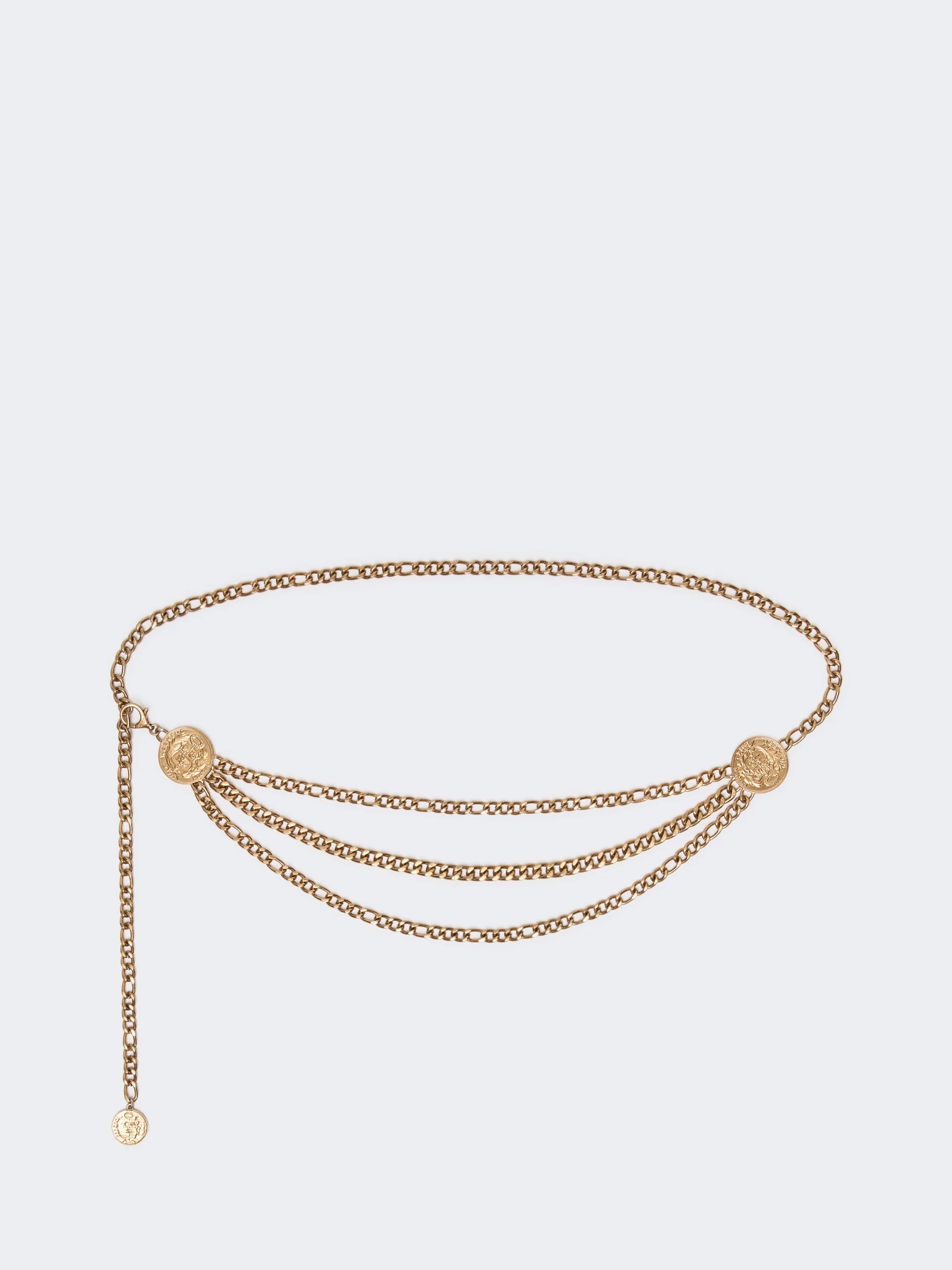 NOME Jeweled metal belt - GOLD - 1