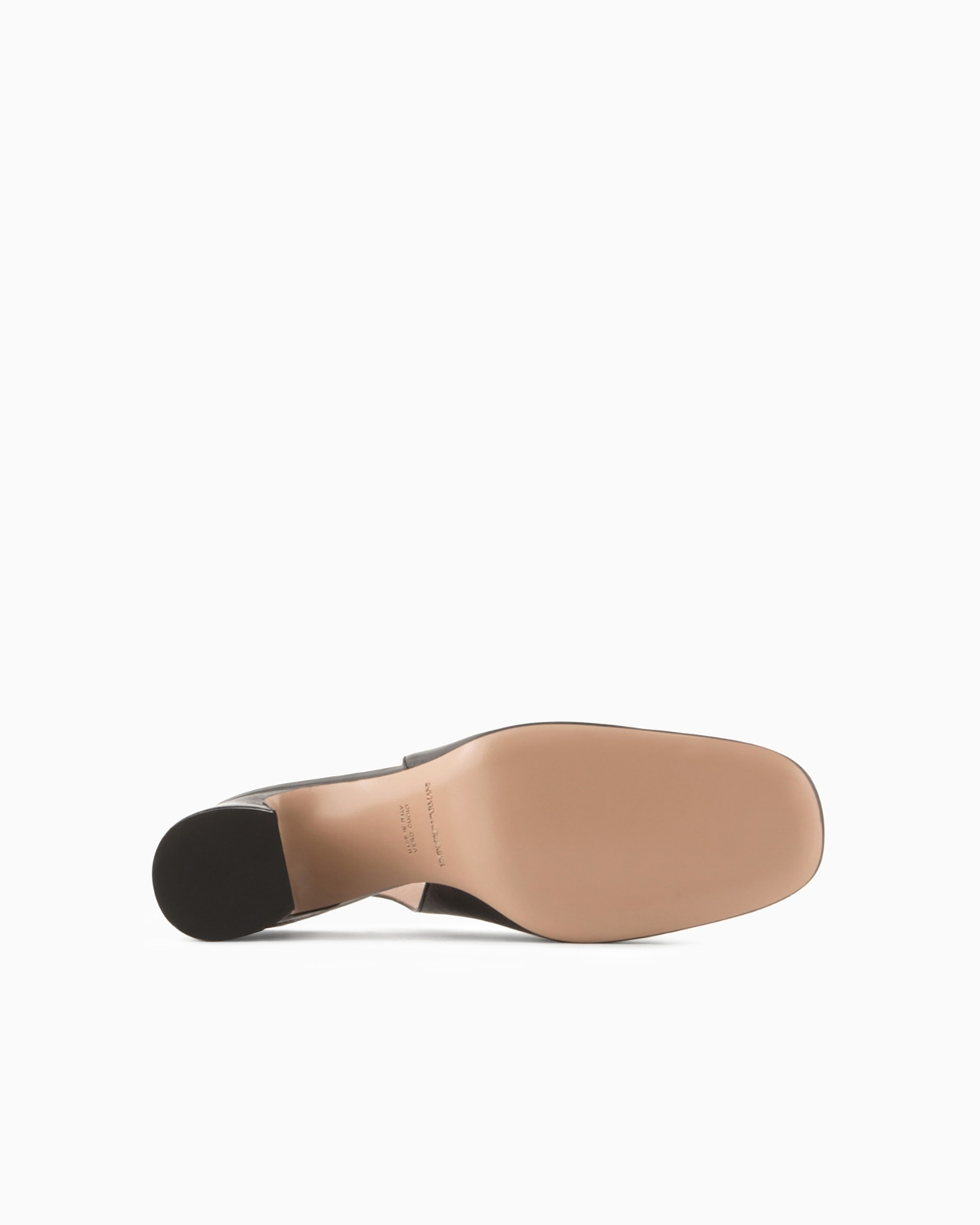 Patent leather slingback court shoes - 5