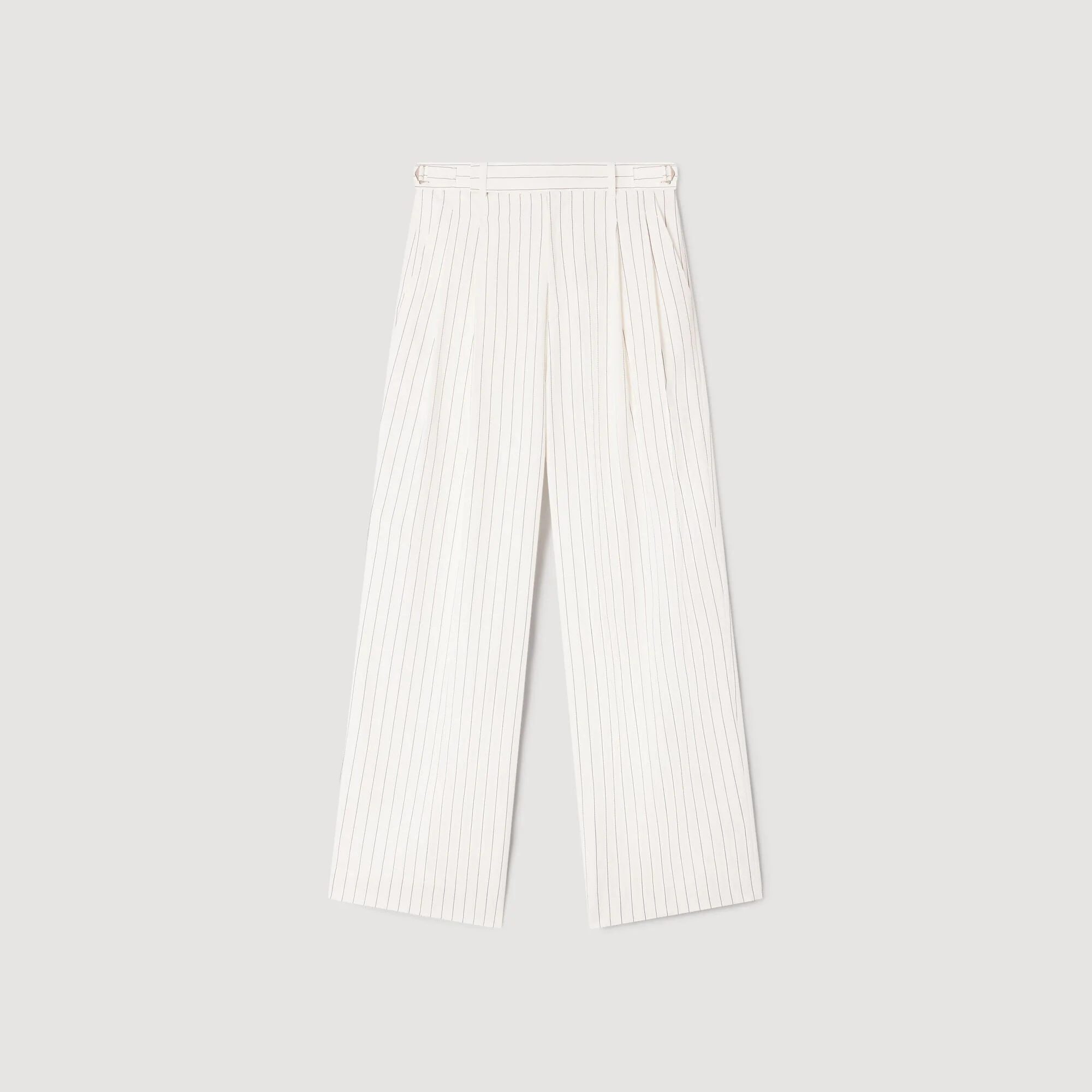 STRIPED SUIT TROUSERS - 1