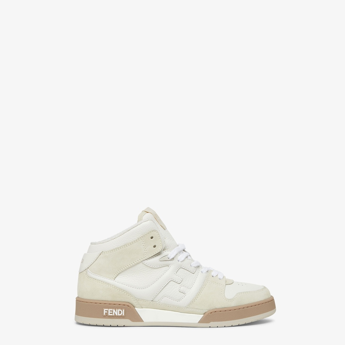 White leather high-tops - 1
