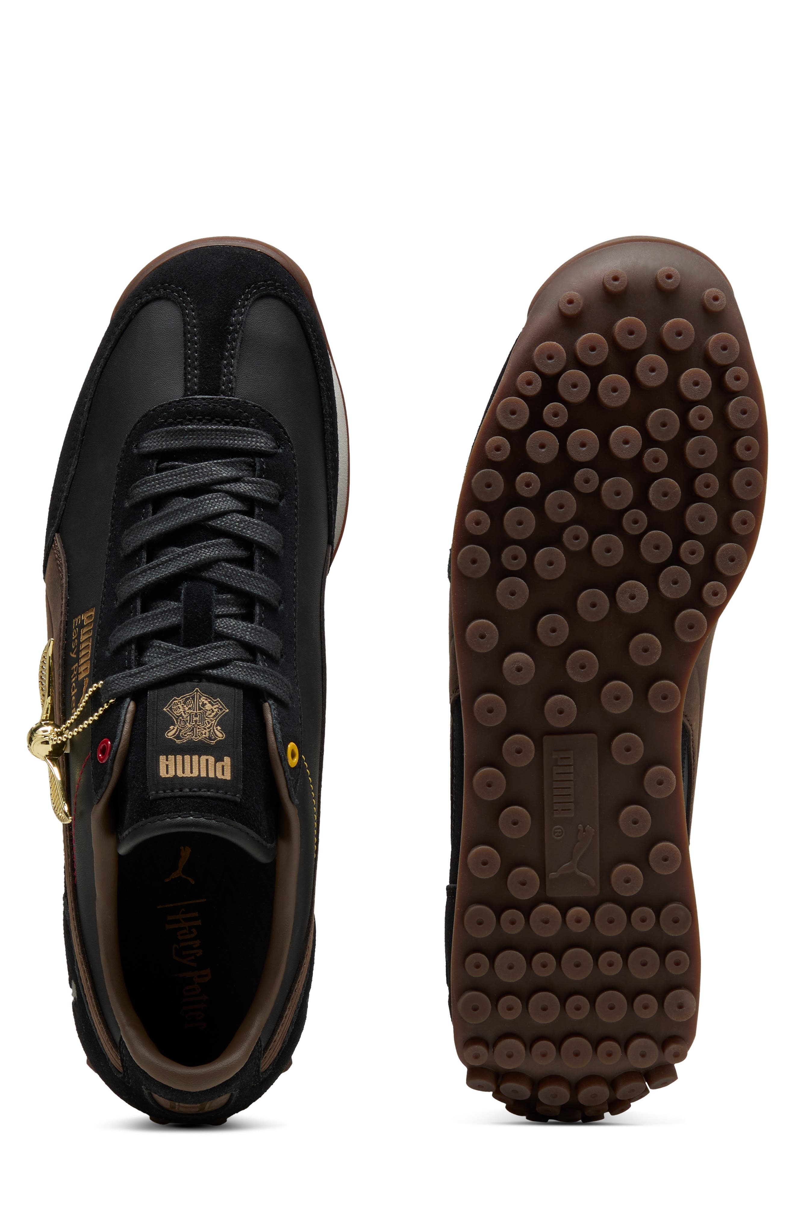 PUMA x Harry Potter™ Easy Rider Sneaker in Puma Black-Chocolate at Nordstrom - 8