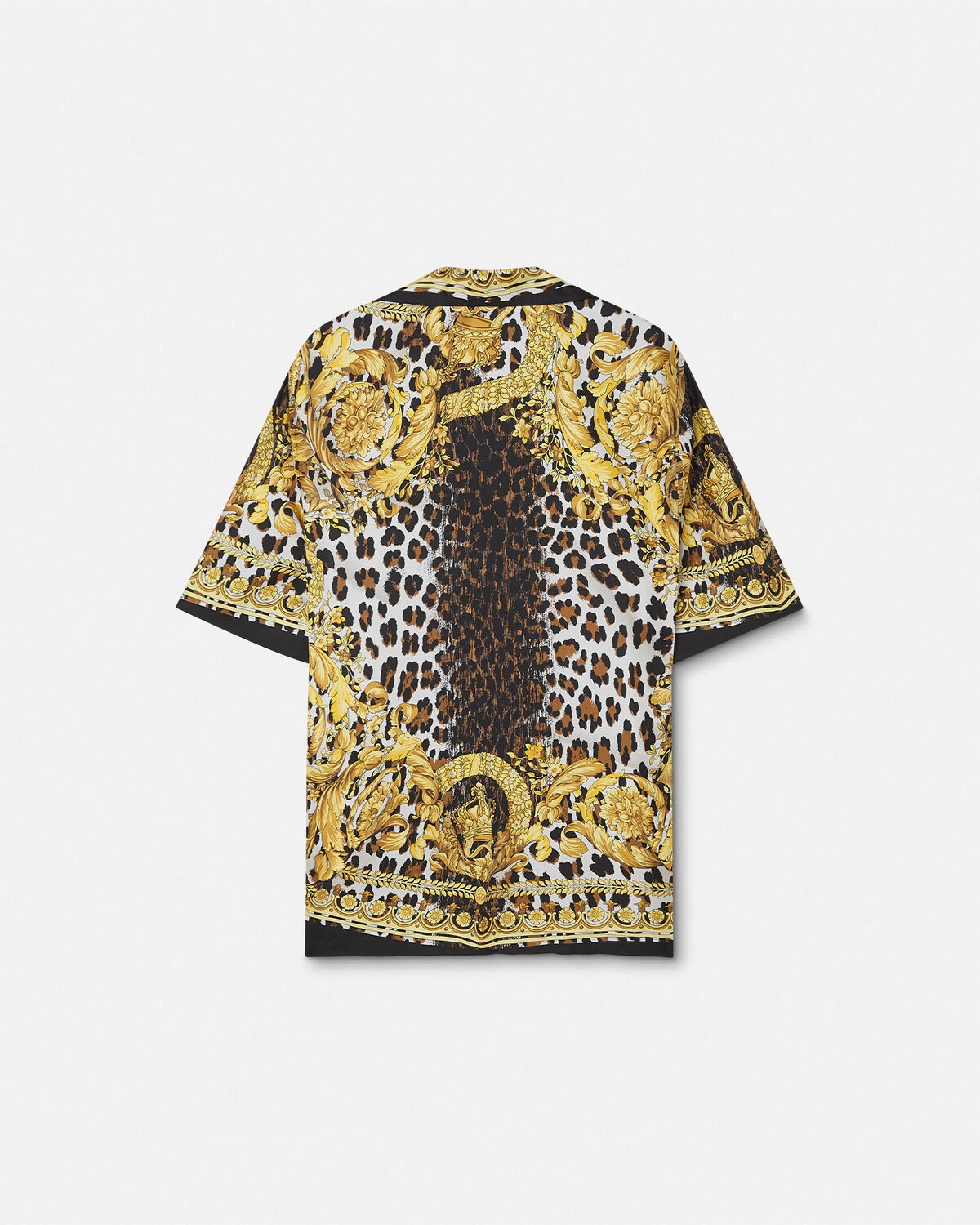 Wild Barocco Illusion Silk Shirt - 3
