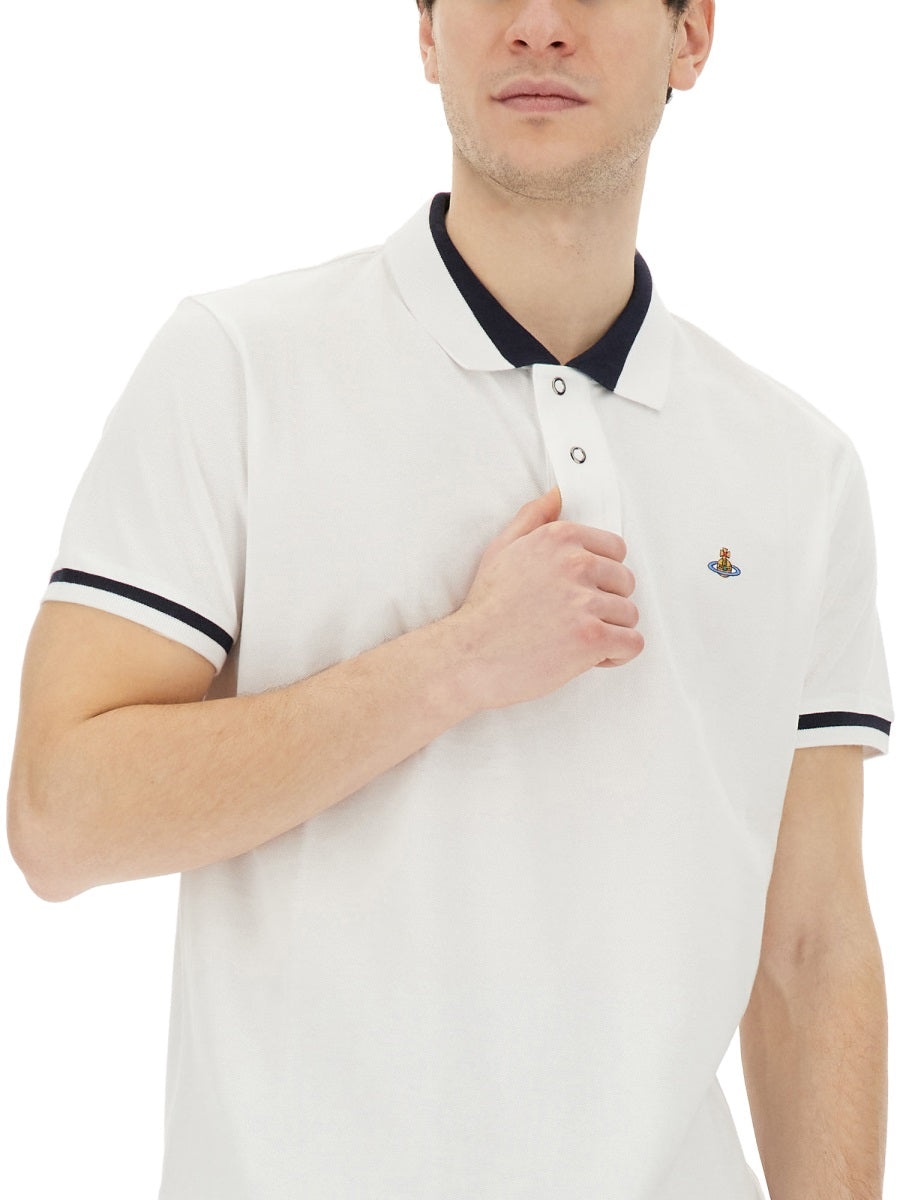 Vivienne Westwood Men Polo In Cotone - 4