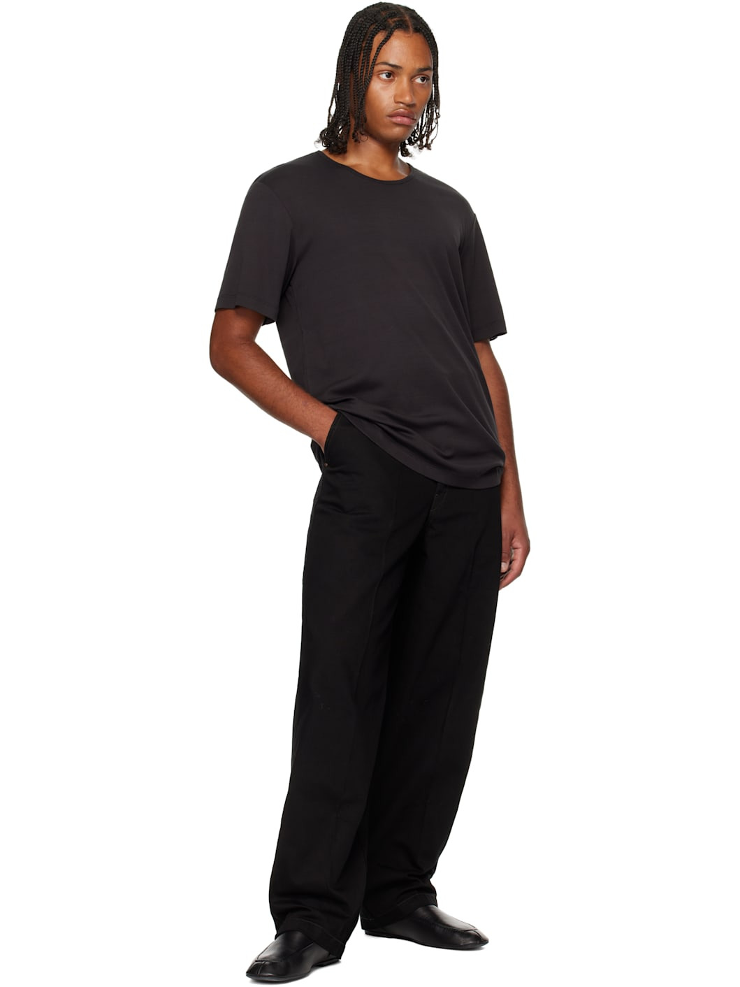 Black Rib T-shirt - 4