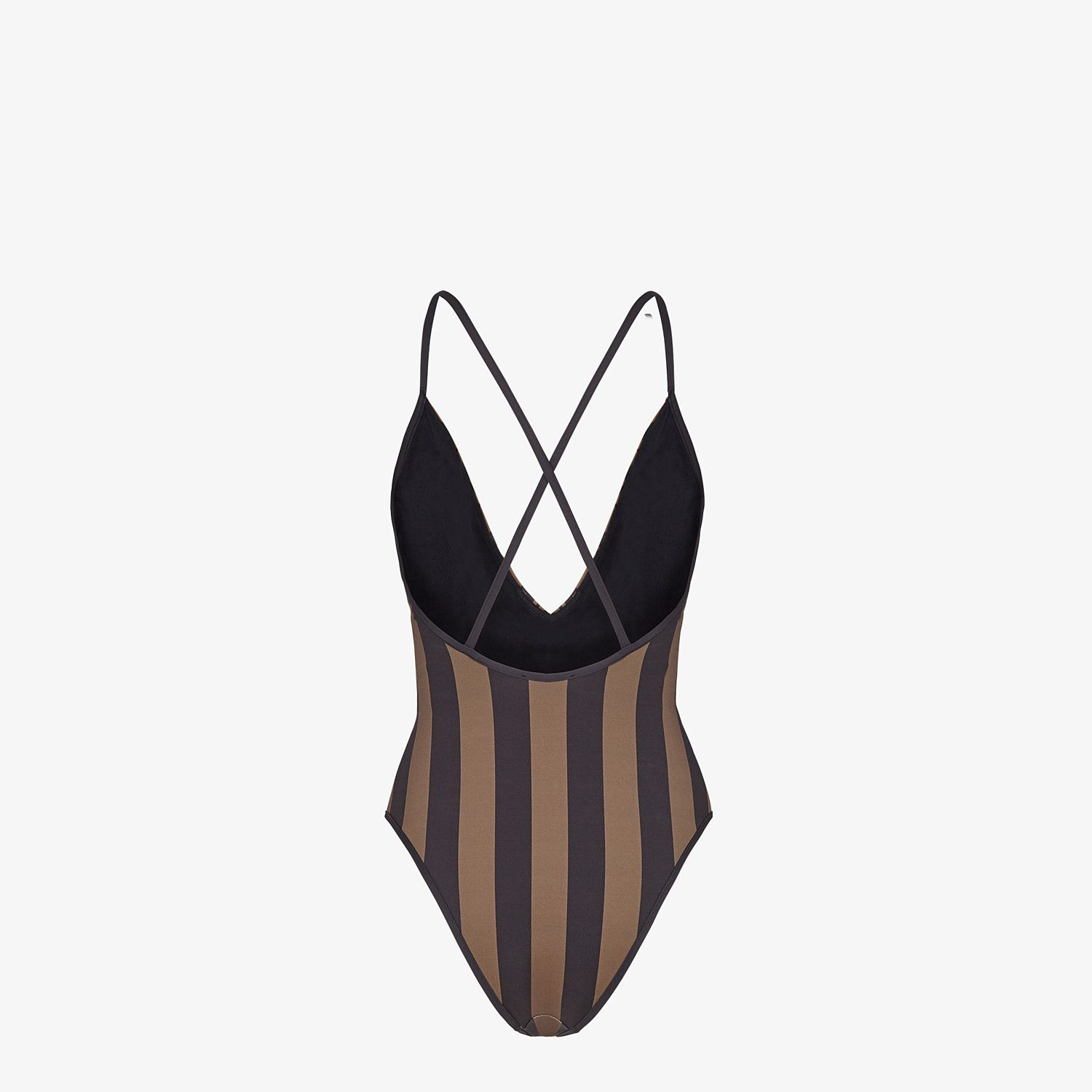 Brown Lycra® swimsuit - 2