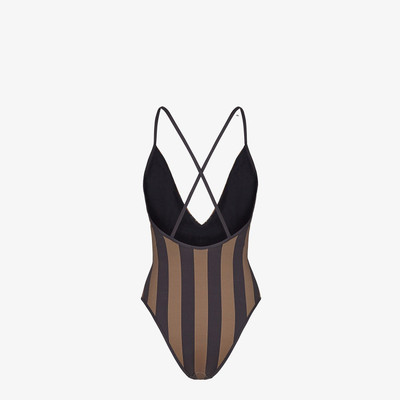 FENDI Brown Lycra® swimsuit outlook