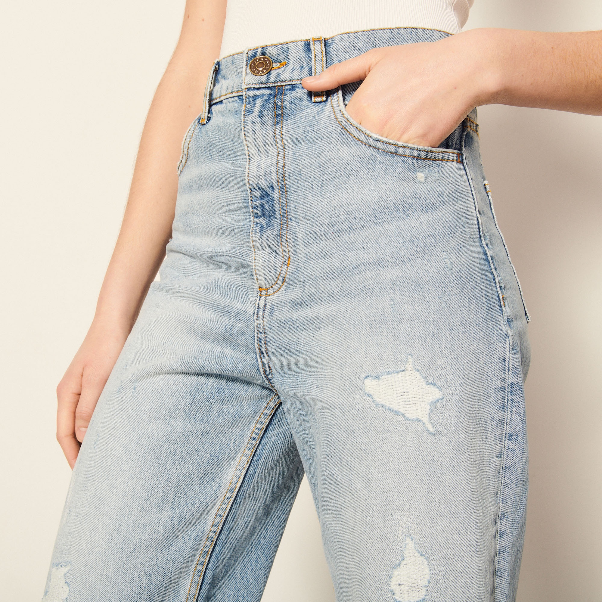 Boyfriend-cut jeans - 5