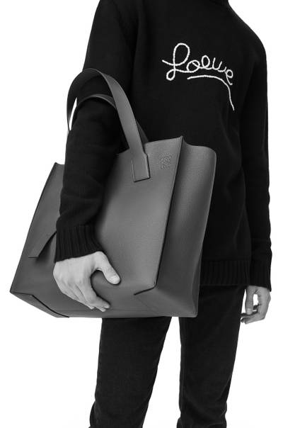 Loewe Buckle tote bag in soft grained calfskin outlook