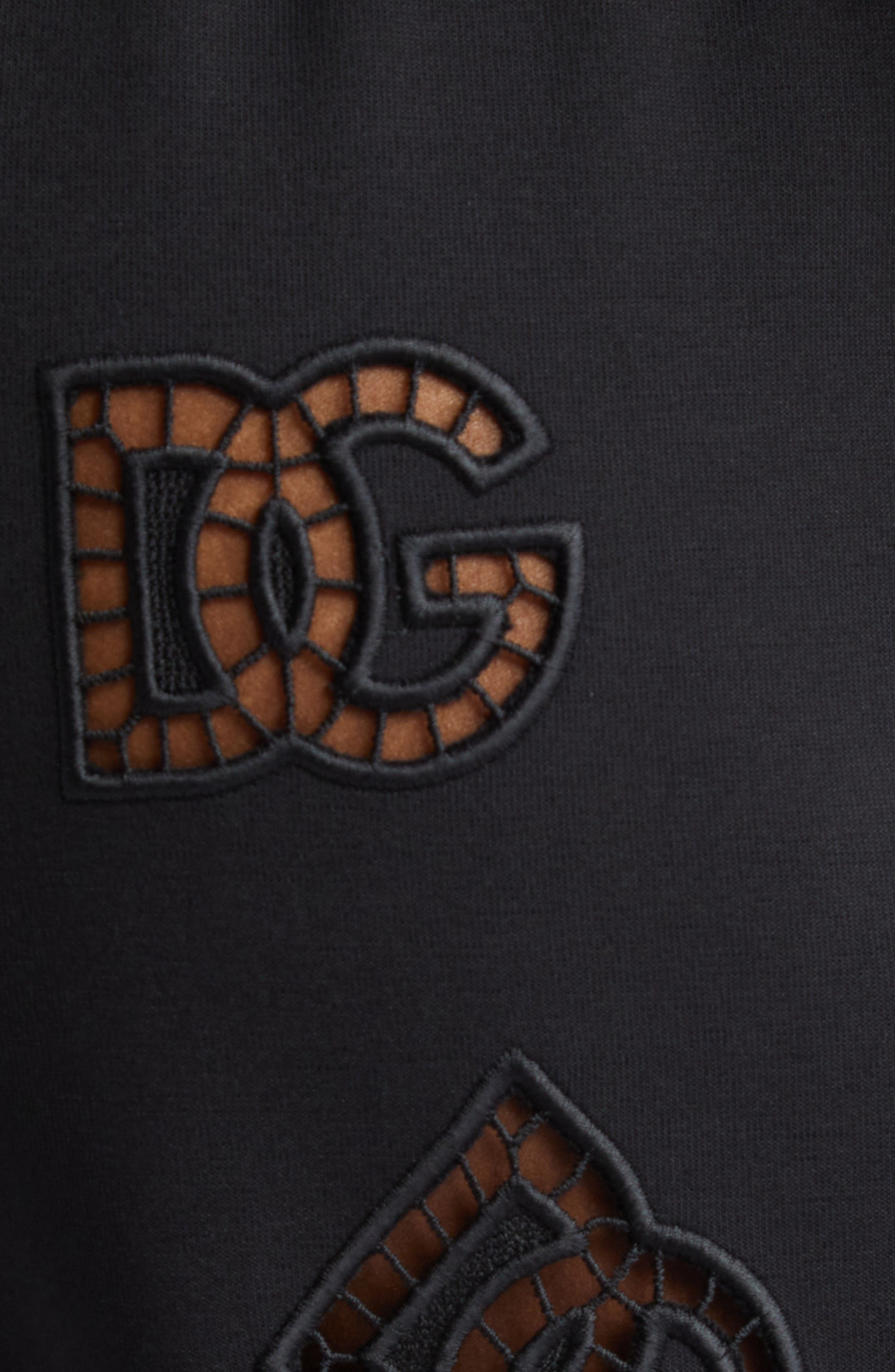 Eyelet Logo Cotton Blend Joggers - 7