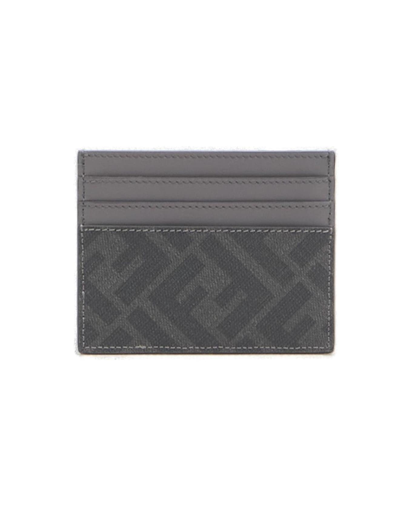 Diagonal Ff Printed Card Holder - 2