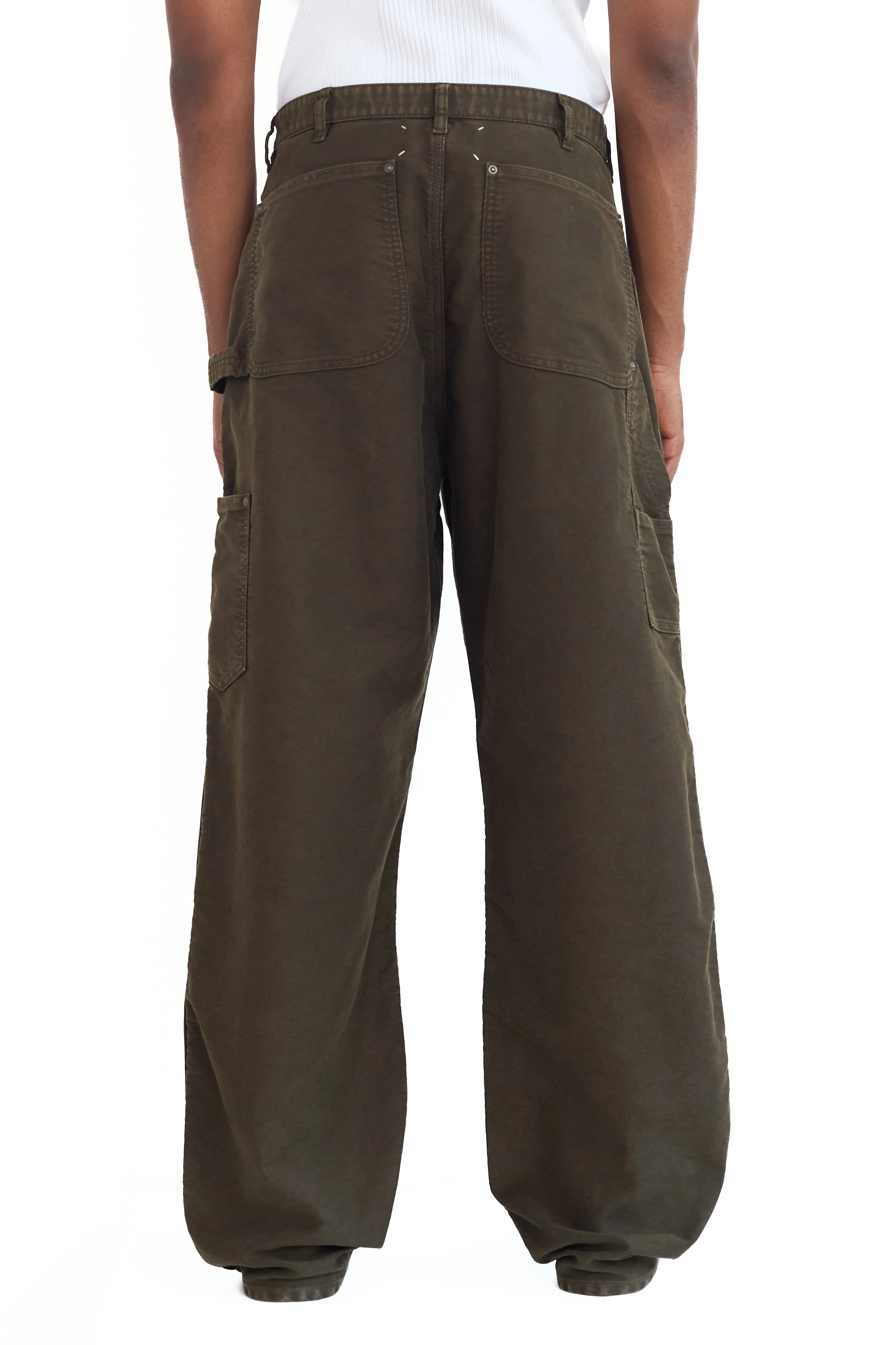 Maison Margiela Worker Pants Army - 6