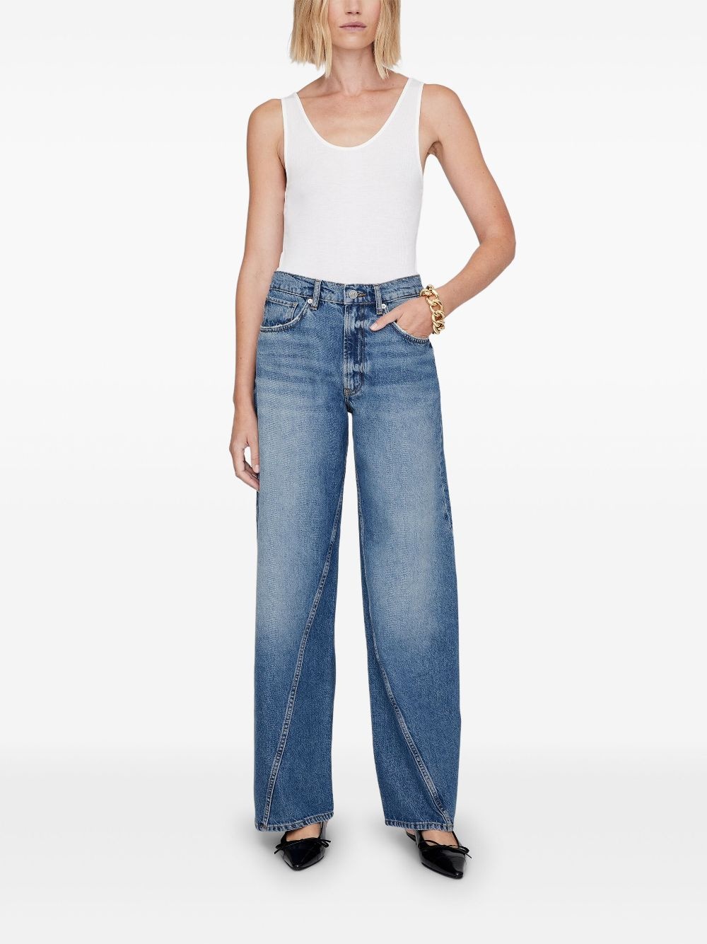 Brie wide-leg jeans - 3