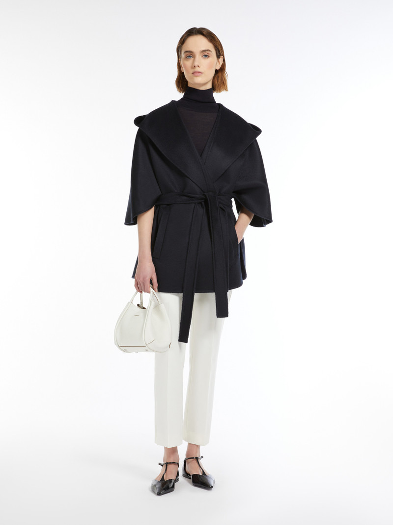 Max Mara DUCCIO Cashmere robe-style cape outlook