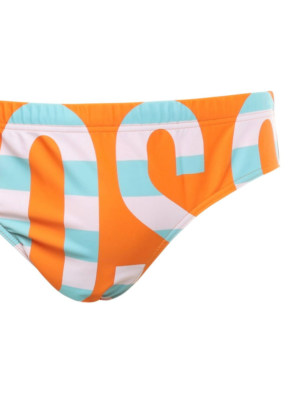 logo-print swim trunks - 3