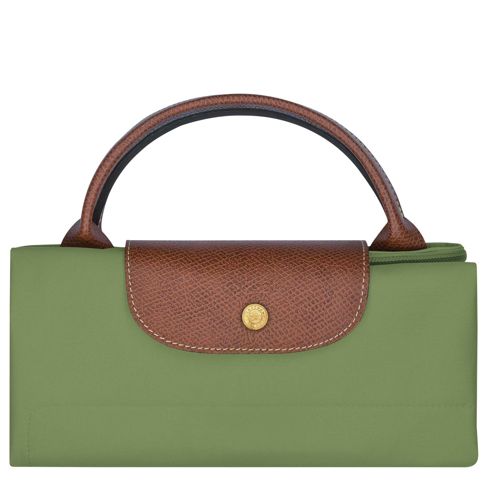 Le Pliage Original M Travel bag Lichen - Recycled canvas - 5