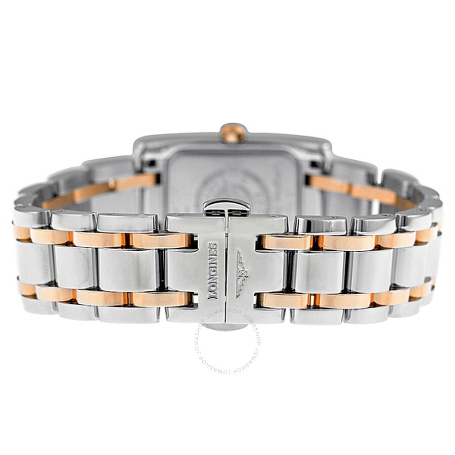 Longines DolceVita Diamond Stainless Steel and Rose Gold Ladies Watch L51555797 - 3