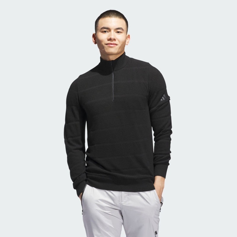adidas Ultimate365 Tour Wind Knit Quarter-Zip outlook
