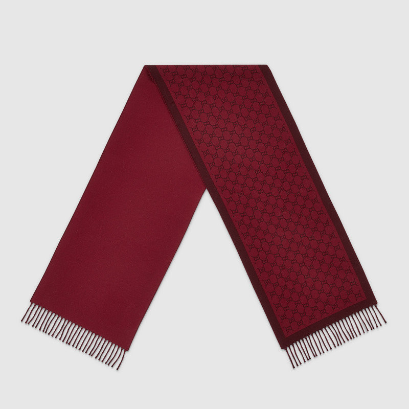 GUCCI GG wool scarf outlook