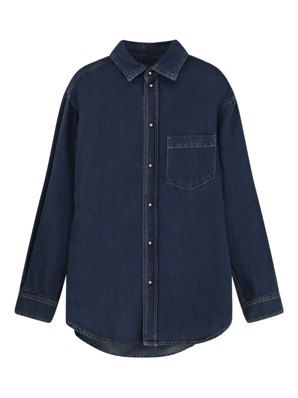 Anne buttoned denim shirt - 1