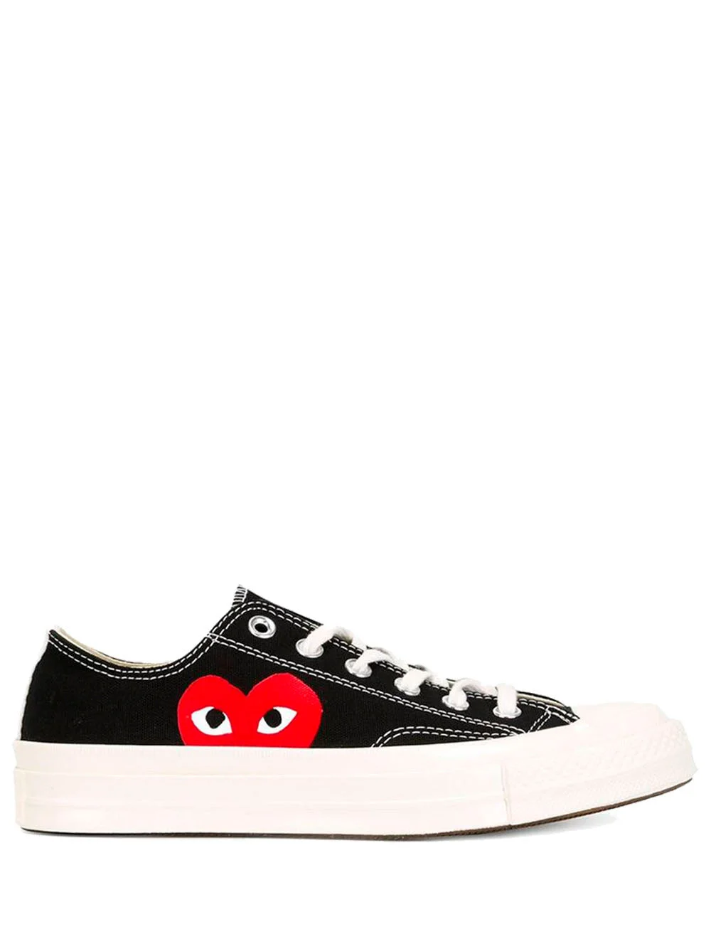 CONVERSE LOW 'CHUCK TAYLOR' SNEAKERS - BLACK - 1