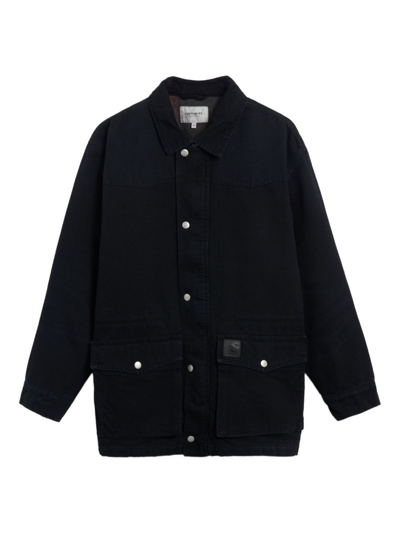 buttoned pocket coat 1