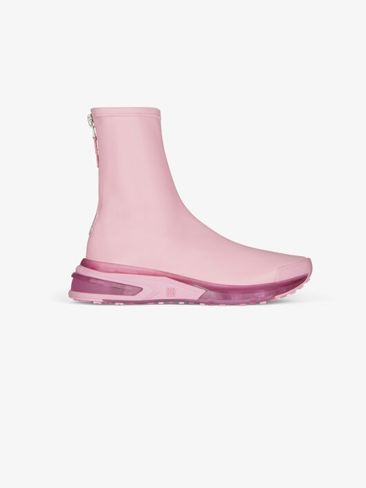 GIV 1 SOCKS SNEAKERS IN STRETCH LEATHER - 1