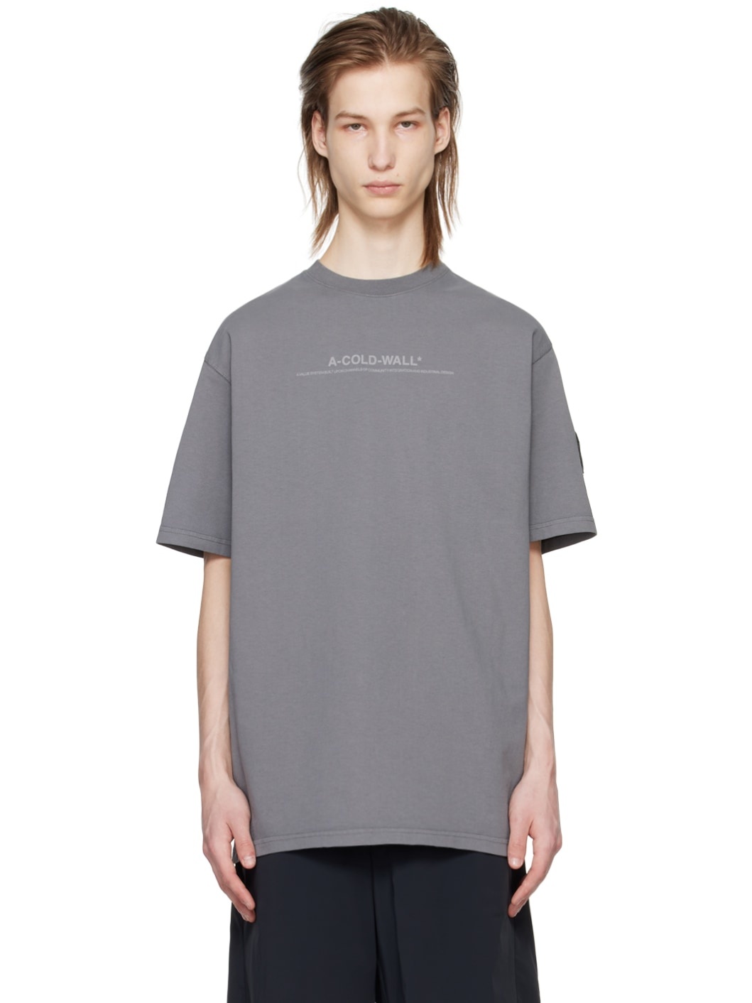 Gray Discourse T-Shirt - 1