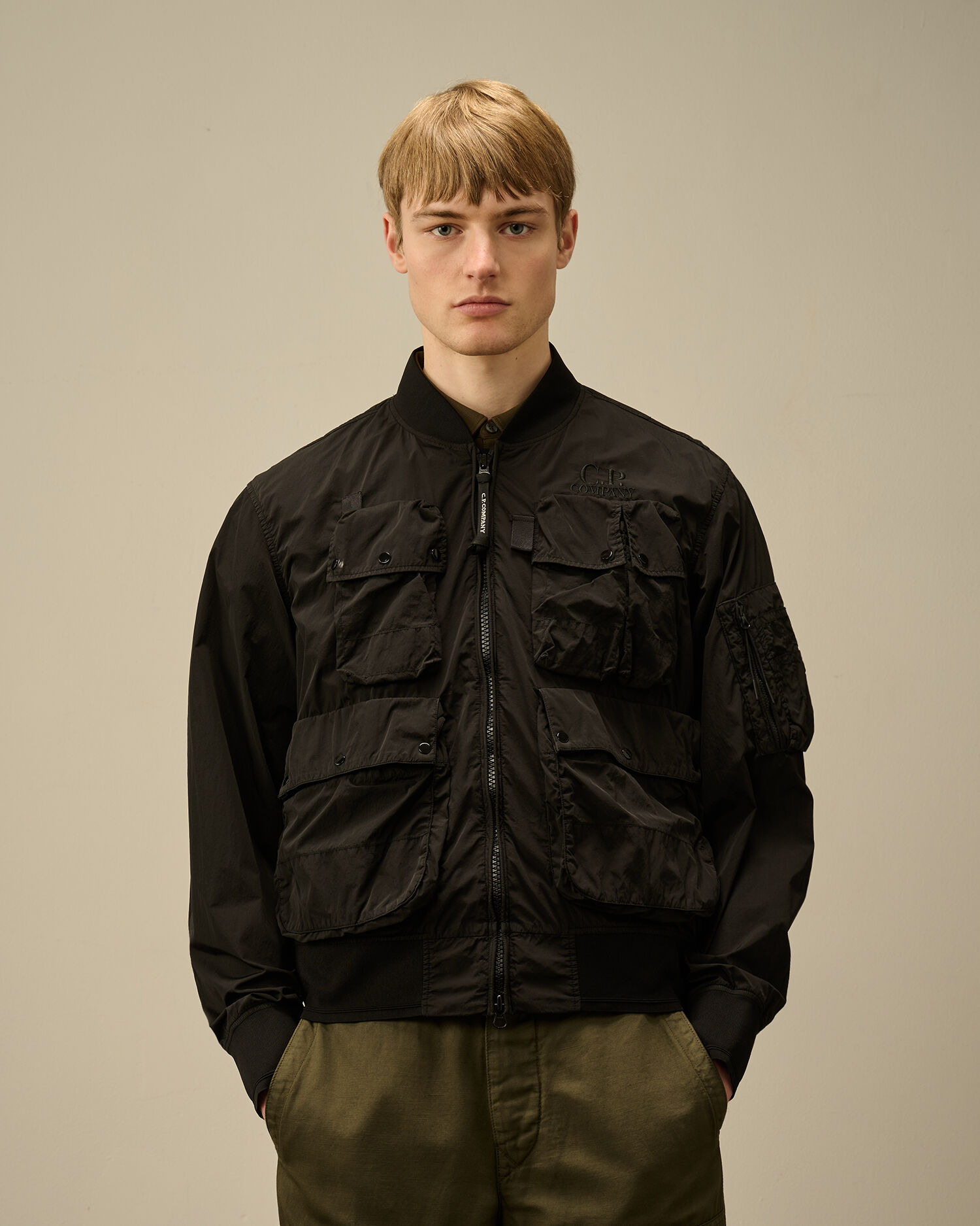 Chrome-R Multipocket Bomber Jacket - 4