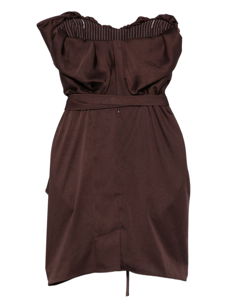 Vivienne Westwood draped-waist mini dress outlook