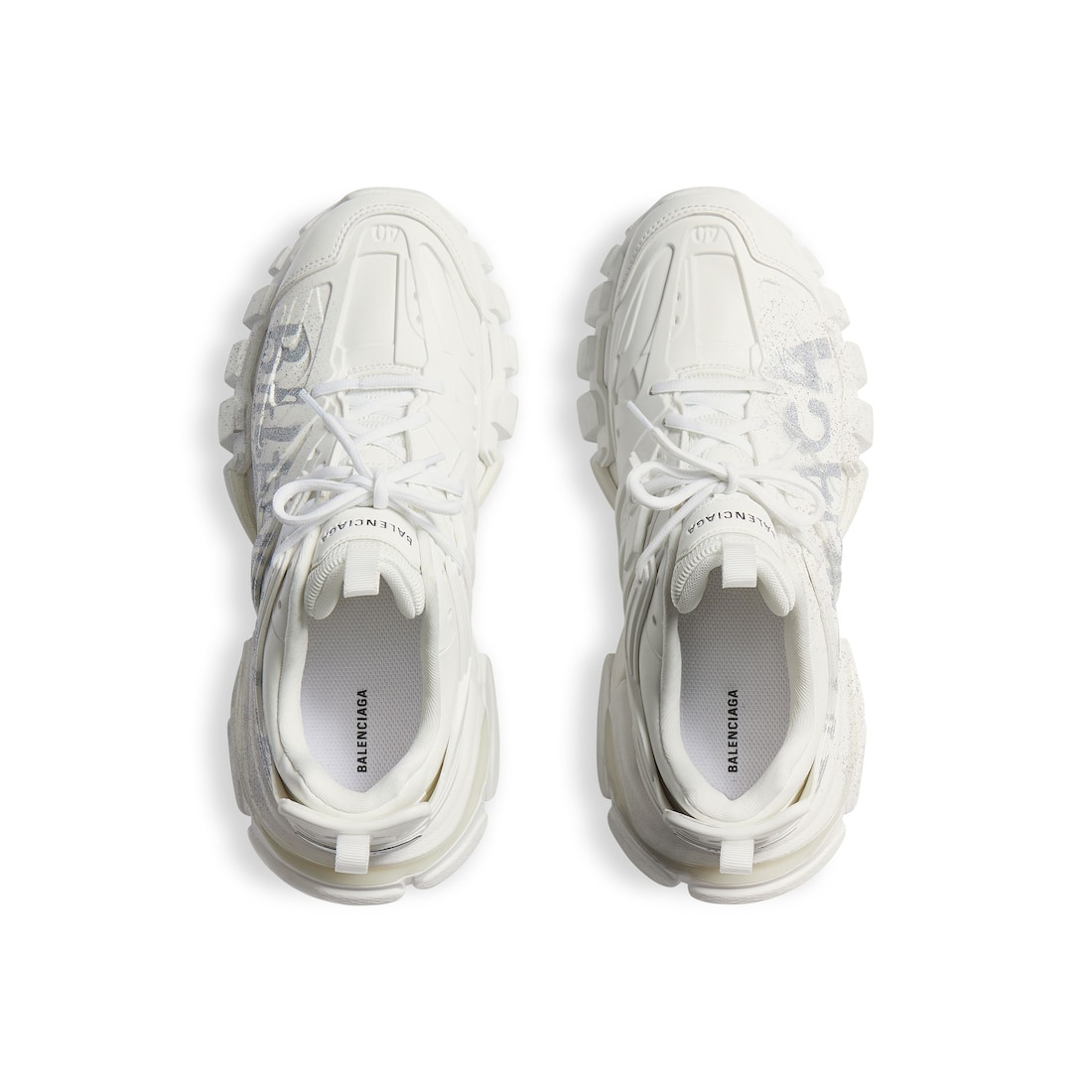 Women's Track Nail Polish Sneaker in White - 6