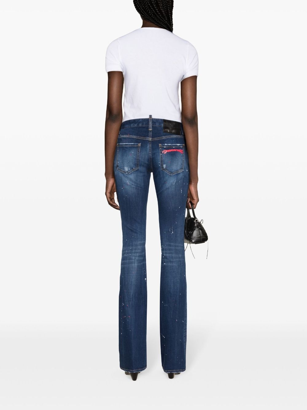 Twiggy mid-rise flared jeans - 3