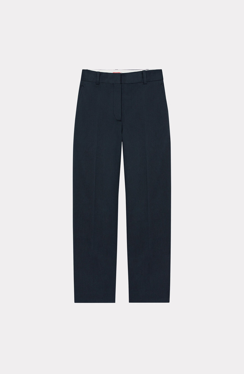 Cropped tailored trousers - 1